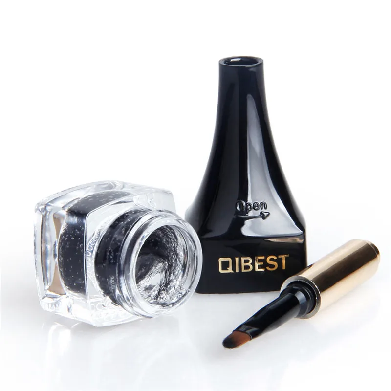 QIBEST 4D гель для бровей увеличивающий крем натурального волокна красить Eyebrow
