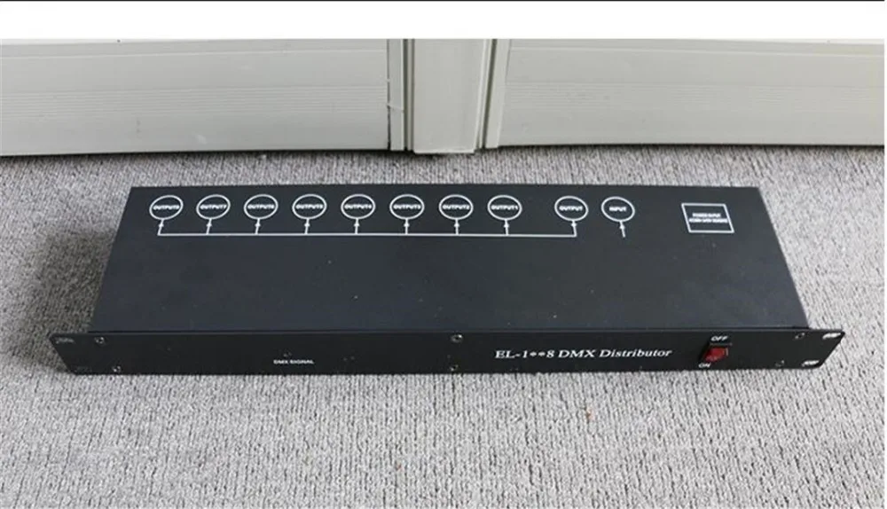 Контроллер сценического Света dj DMX512 разделитель света усилителя сигнала 8 способ