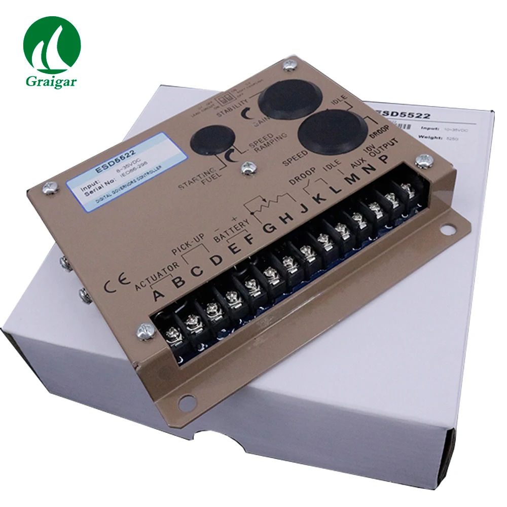 Блок управления скоростью генератора ESD5522 ESD Smart Control ler ESD5522|Детали и аксессуары| |