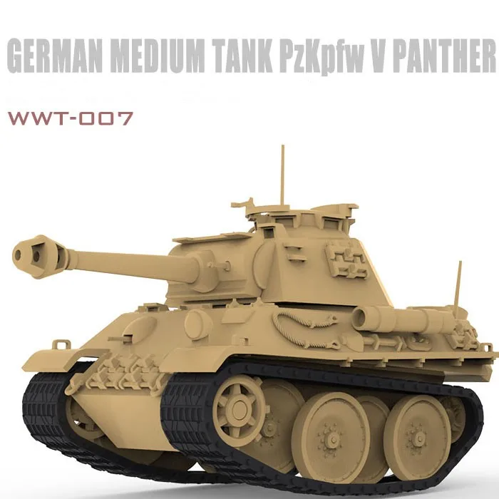 Масштабная модель танка немецкий средний танк PzKpfw V пантера Танк строительные наборы военный Танк DIY
