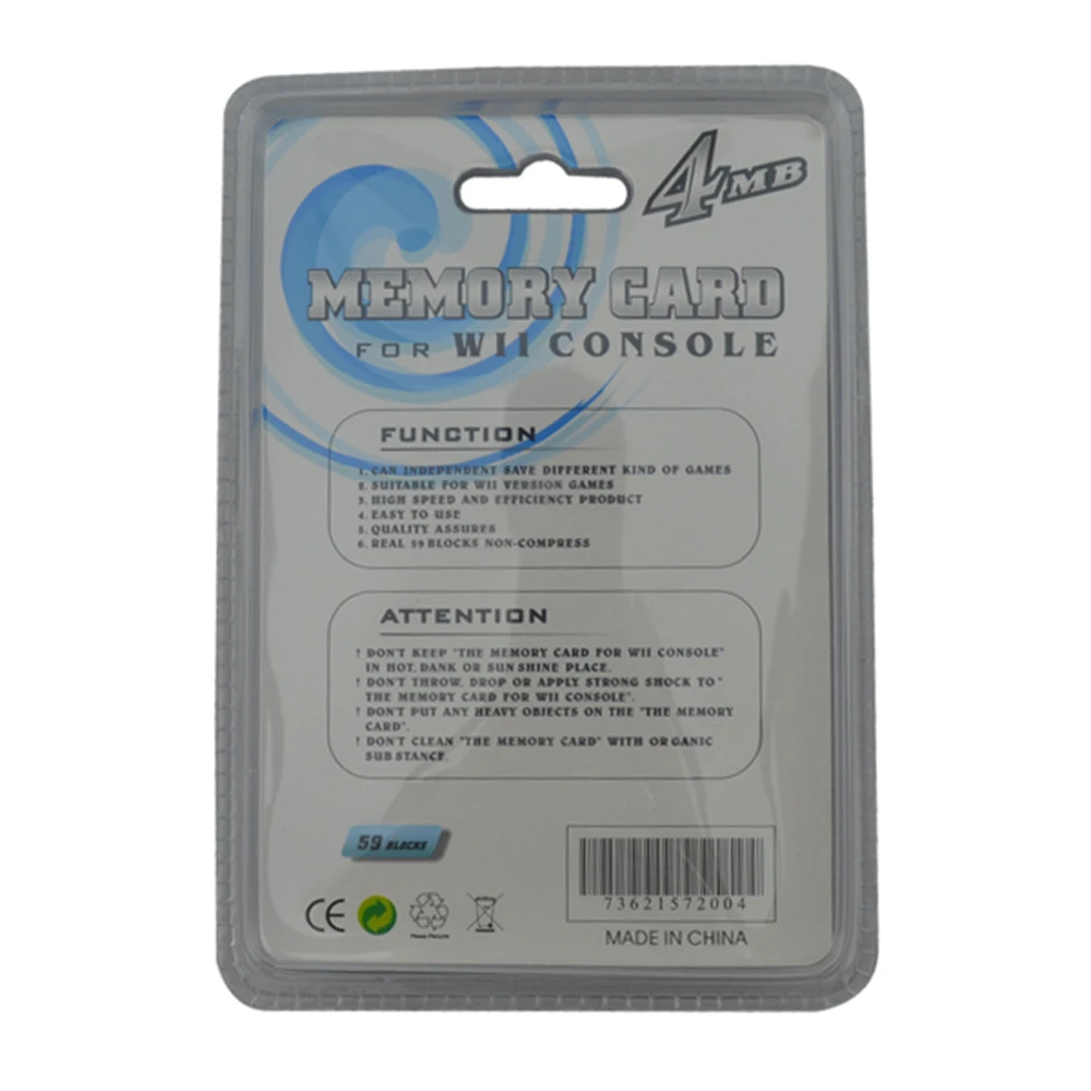 Memory Storage Card Saver For Wii GameCube GC Xmas Gift|saver| |