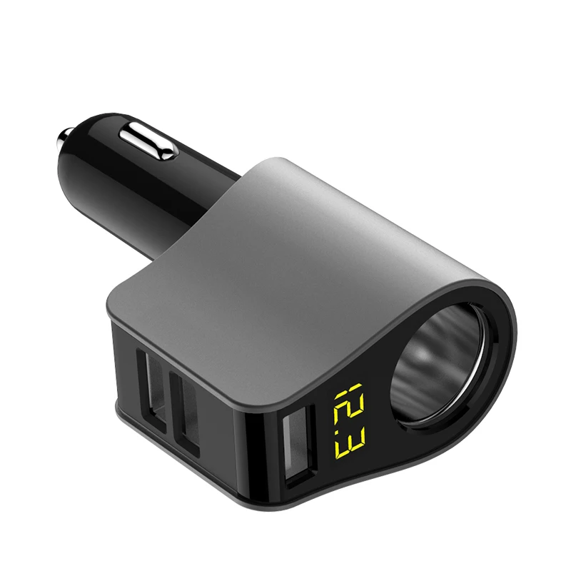 CHUNFA 3 Порты автомобиль USB Зарядное устройство автомобильного прикуривателя с