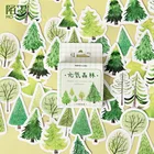 45 шт.упак. Mini Forest Washi Paper стикер для канцелярских товаров Набор декоративных этикеток для рукоделия сделай сам скрапбукинга планировщика альбома дневника