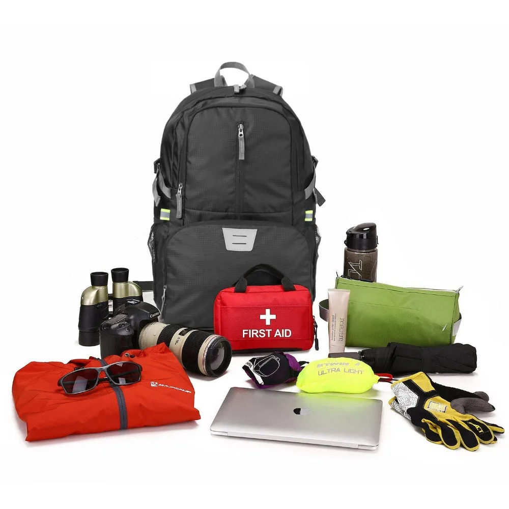 

Lightweight Foldable Packable Backpack Hiking Daypack,Small Travel Outdoor Sport Camping Nylon Backpacks Little Bag Women Men