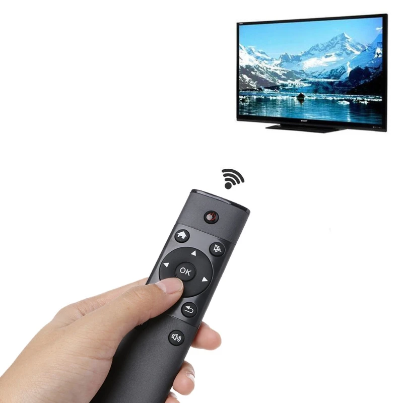 2 4 ГГц беспроводной пульт дистанционного управления с 12 кнопками Air Mouse для Android