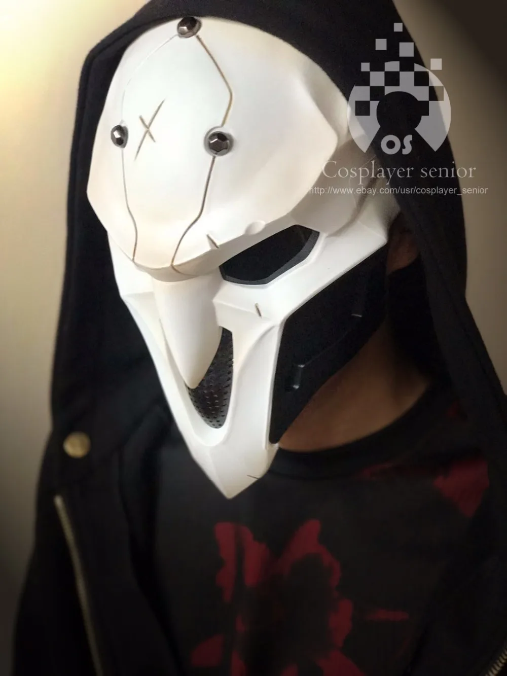 Новая версия OW Reaper маска с линзами ABS пластик игра косплей Хэллоуин подарок реквизит