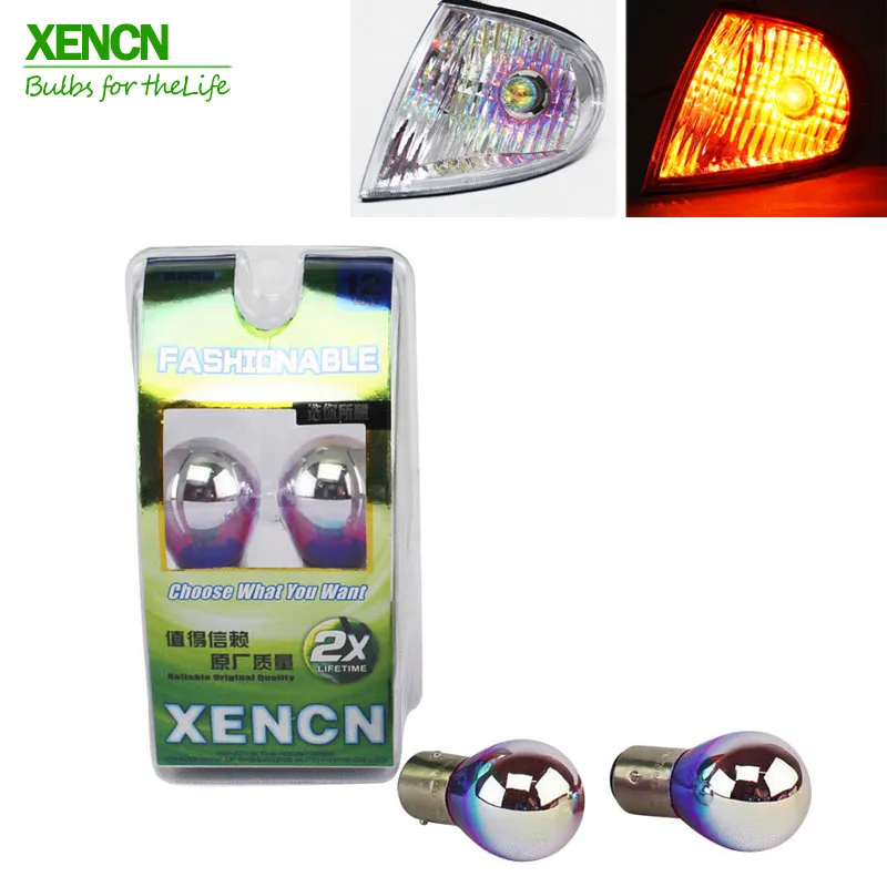 Стоп сигнал серии XENCN S25 PR21/5 W BAW15d 12V 21 W/5 супер радужные лампы в два раза срок службы