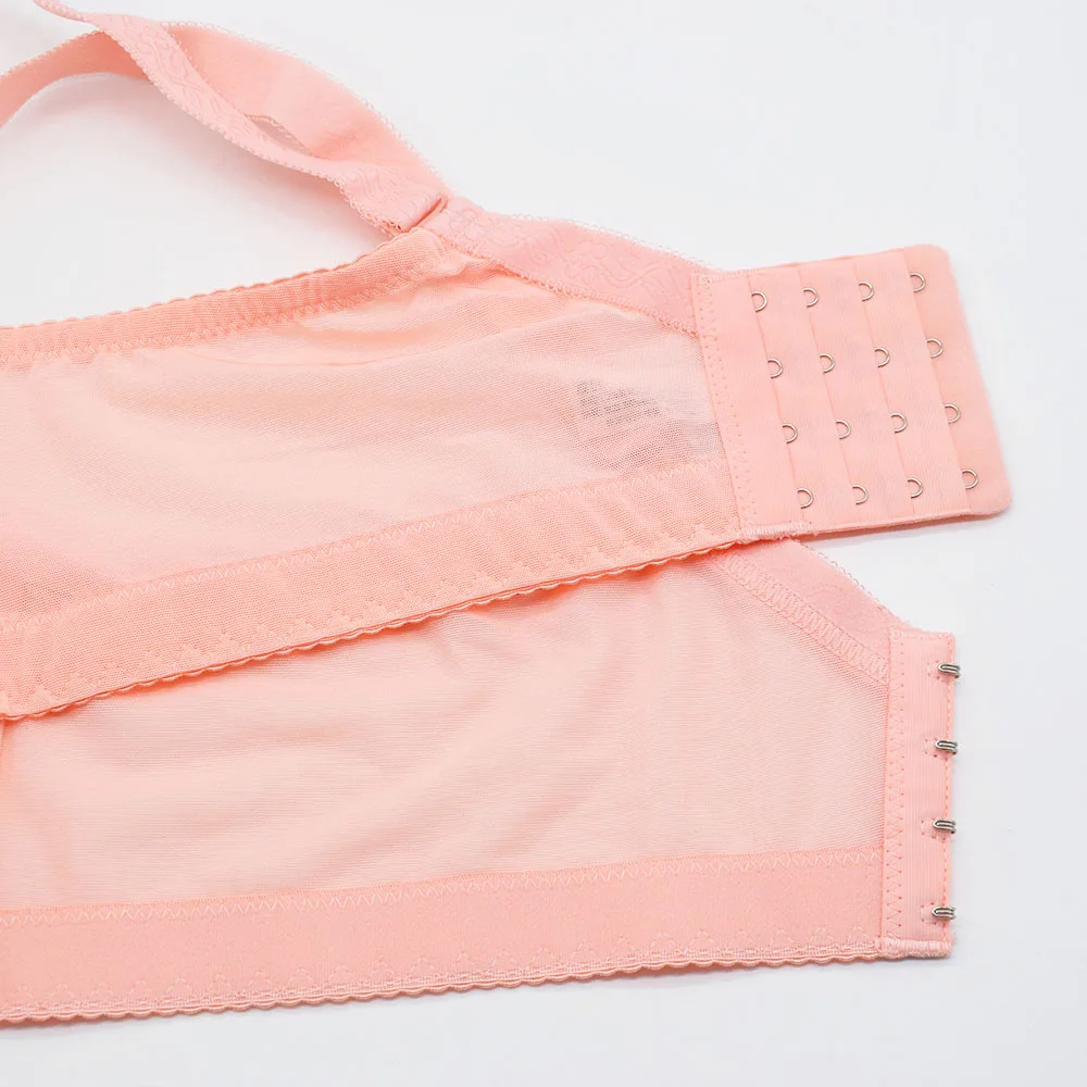 Женский цветочный тонкий бюстгальтер бралетт с глубоким V образным