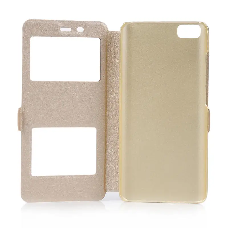 YOKIRIN PU Leather Flip View Window Case For Xiaomi Mi5 Mobile Phone Bag Cover M5 Mi 5 With Stand Silk Design | Мобильные телефоны