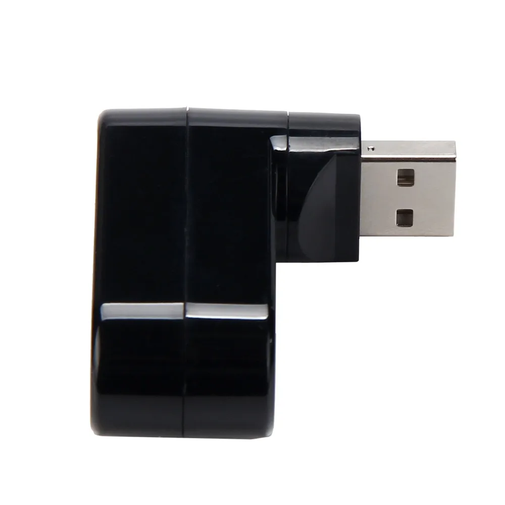 3 порта USB 2,0 Мини Вращающийся сплиттер адаптер концентратор для компьютер, ноутбук, лептоп Mac 4,11