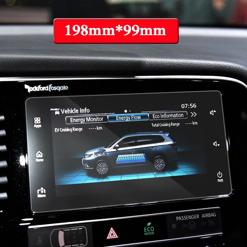 Автомобильная Защитная пленка для GPS-навигатора навигатора Mitsubishi Outlander 2013- в