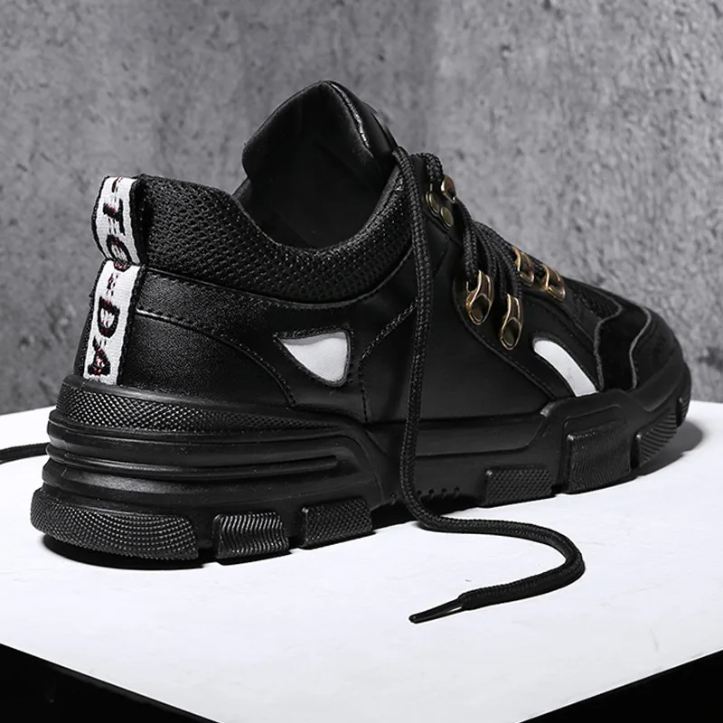 New casual shoes men's tide color matching breathable running net 2019 fashion student | Обувь