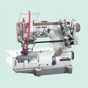 Планшетный блокировки швейная машина для эластичного кружева с краями обрезки