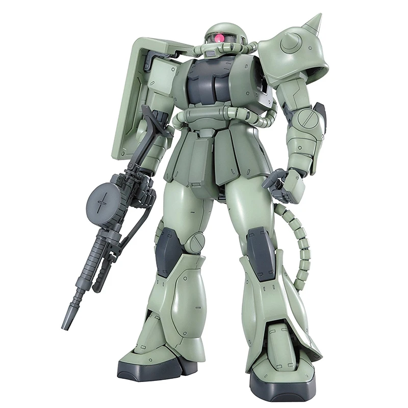 Bandai Gundam MG 1/100 MS-06J Zaku II Ver.2.0 мобильный костюм Сборная модель наборы фигурки пластмассовые игрушечные модели