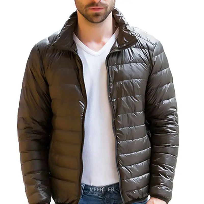 Мужская свободная куртка MFERLIER парка большого размера 5XL 6XL 7XL 8XL на осень и зиму вес