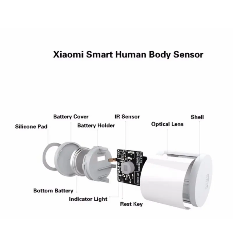 Датчик движения Xiaomi Human Body Sensor сенсор для обнаружения присутствия человека с