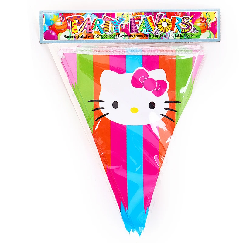 Оптовая продажа рисунок Hello Kitty тема Посуда декоративная бумага для вечеринок