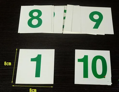 Профессиональные математические материалы Монтессори-основа десять систем и