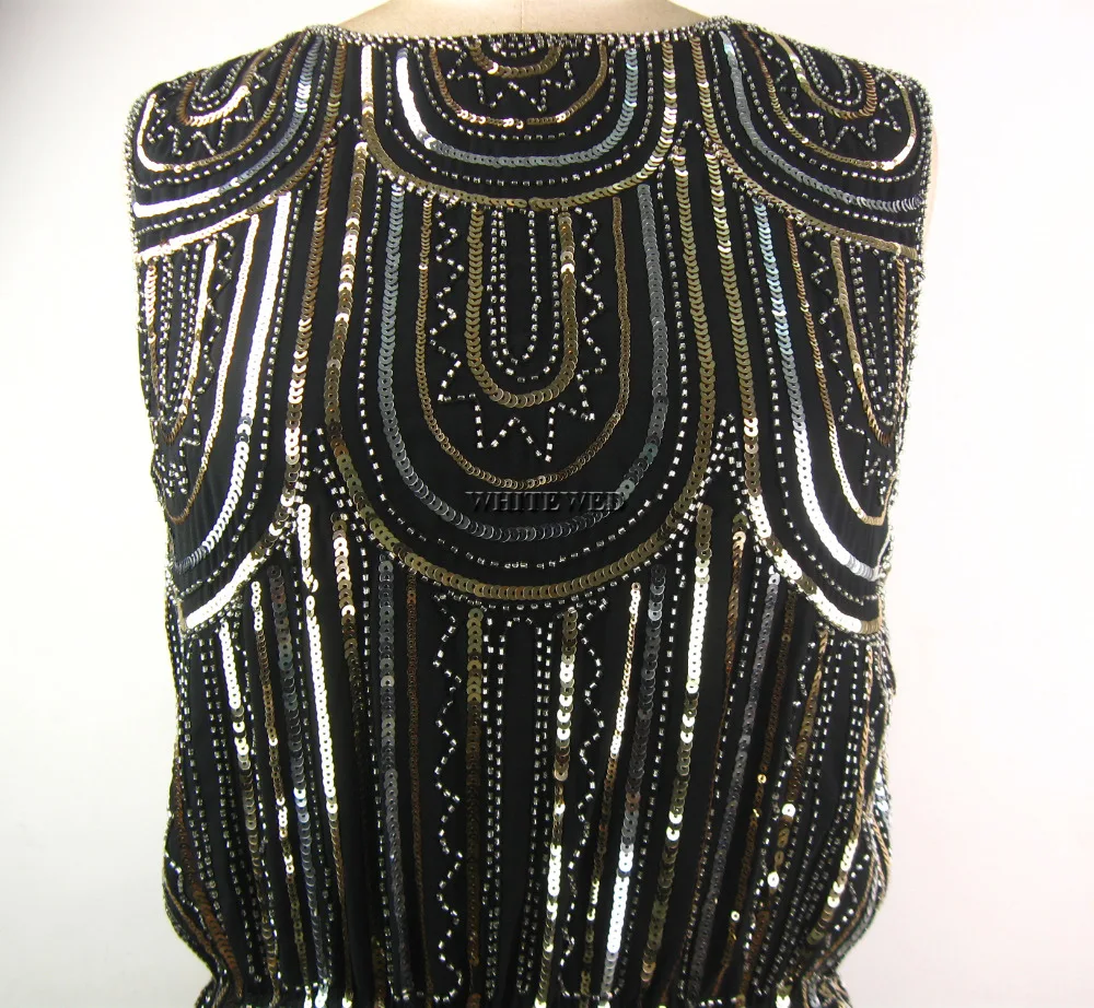 Модные платья с бусинами для вечеринок и Хеллоуина модель 1920 года - купить по