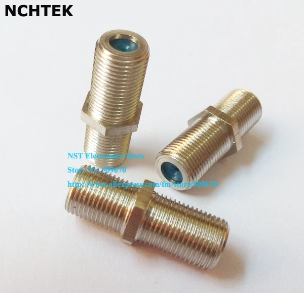 NCHTEK RG6 цилиндрический коаксиальный кабельный соединитель F81 3 ГГц