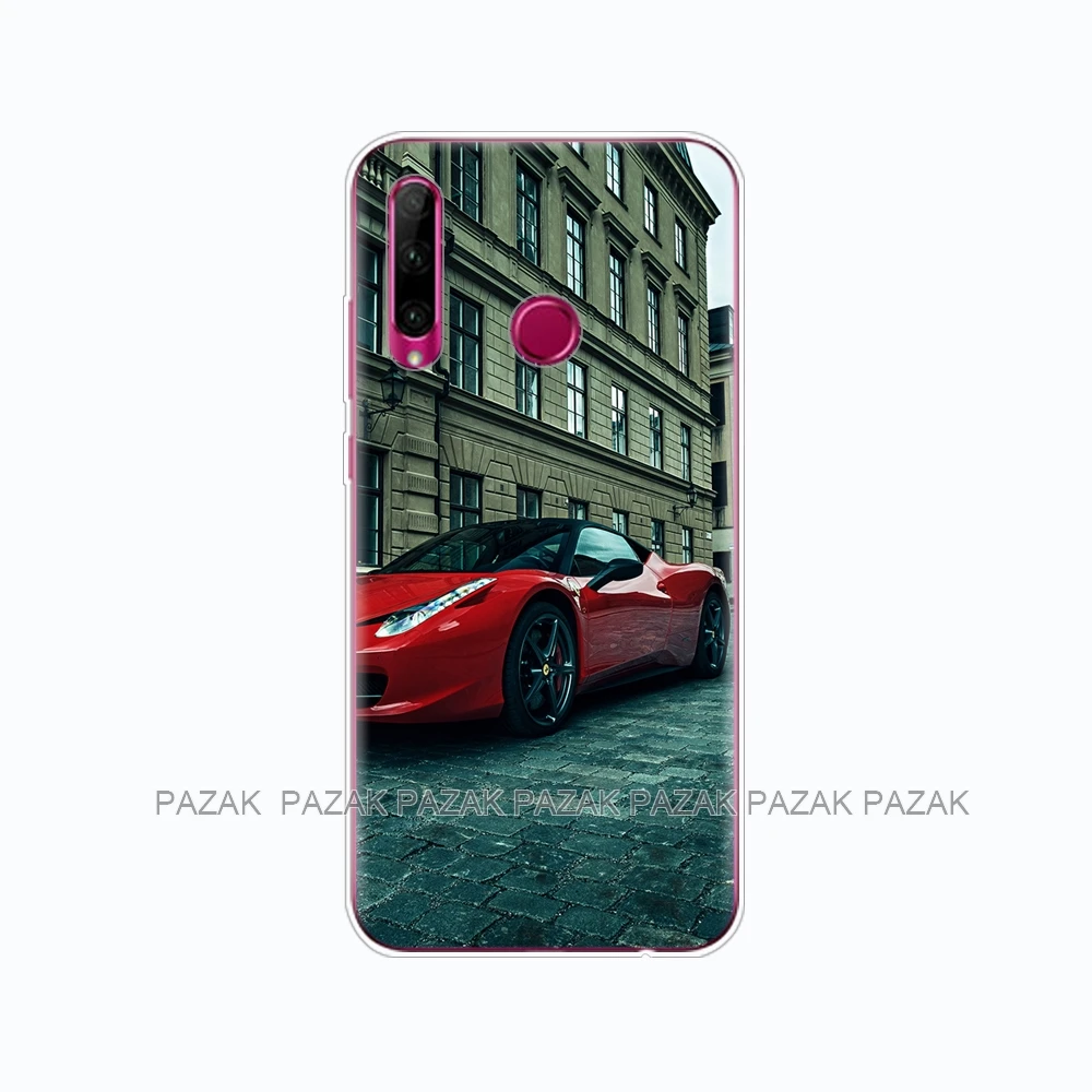 61389 Чехол для Honor 10i, HRY-LX1T, силиконовая задняя крышка из ТПУ для Huawei Honor 10i Honor10i 10 i, 6,21 дюймов, чехол-бампер - Цвет: 61389