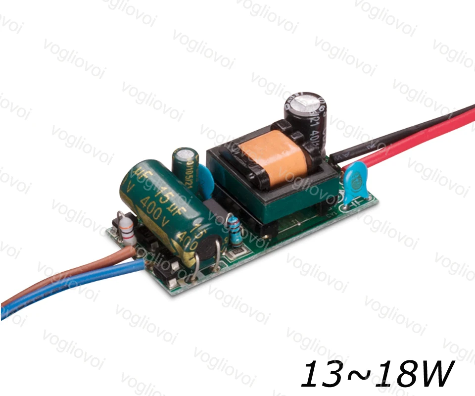 Светодиодный трансформатор 300MA AC110 AC220V IP20 1-3 Вт 4-7 Вт 8-12 Вт 13-18 Вт 18-24 Вт для потолочной лампы прожектора встроенный драйвер PCB