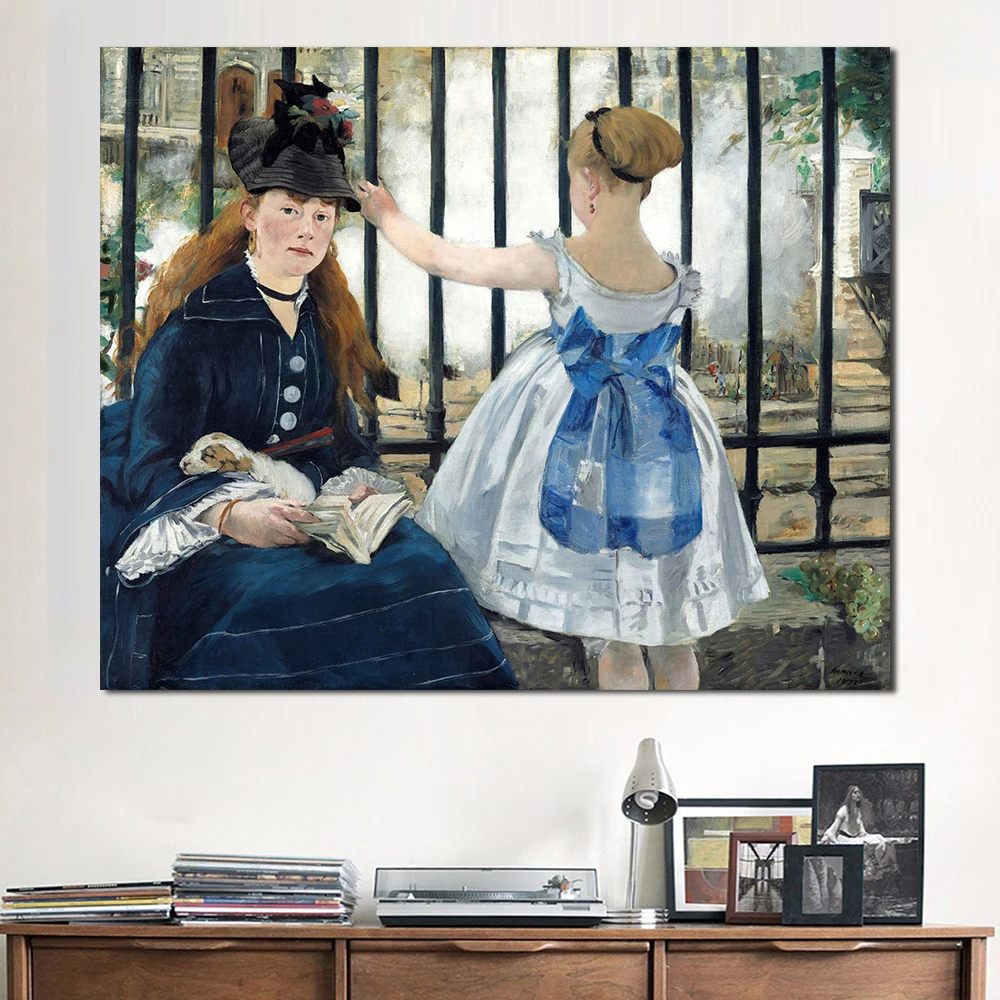JQHYART картины на холсте Edouard Manet классические настенные для гостиной домашний