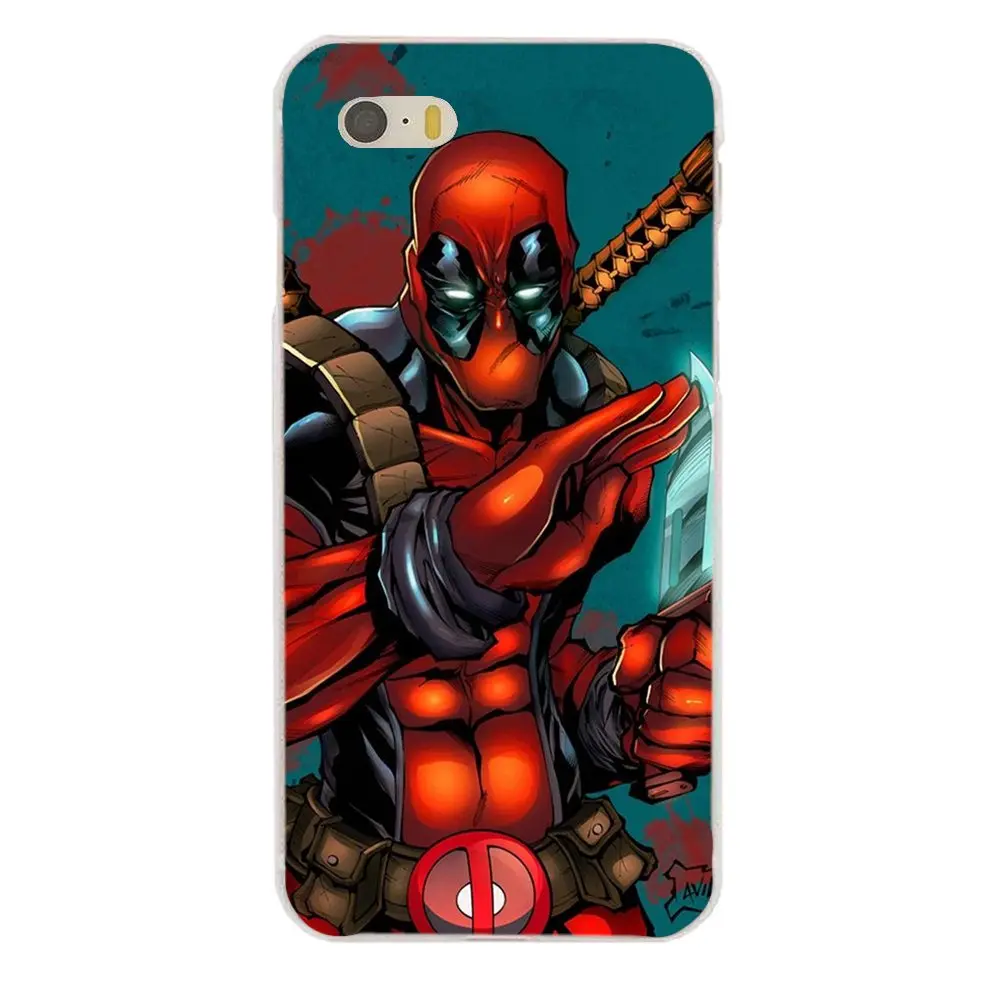 Funny Deadpool The Avengers Comics For HTC 530 626 628 630 816 820 One A9 M7 M8 M9 M10 E9 Plus U11 Moto G G2 G3 G4 G5 | Мобильные