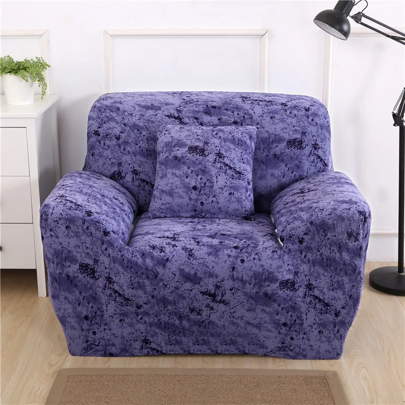 Stretch Sofa Cover 2 and 3 Seat Removable Elastic Slipcover Armchair Universal L Shaped Sectional Couch for Living Room | Дом и сад