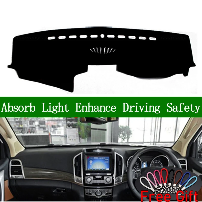 

For HAVAL H9 2015 2016 2017 Right Hand Drive Dashboard Cover Car Stickers Sun Shade Dash Mat Carpet Interior Accessories