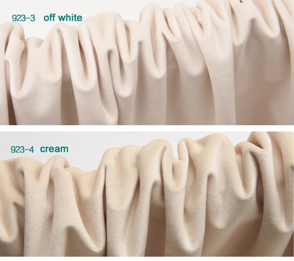 ESSIE HOME 280 см хлопок, бархат, велюровая ткань, плюшевая ткань, скатерть, обивка, ткань для штор, нежный пастельный цвет