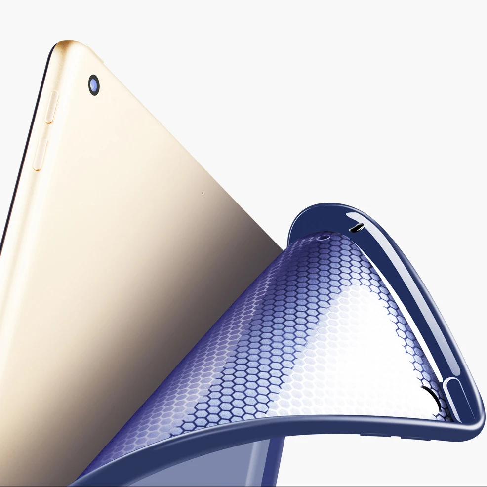Для iPad 2017 2018 Новинка 9 7 дюйма модель A1822 A1823 A1893 A1954 силиконовый мягкий задний