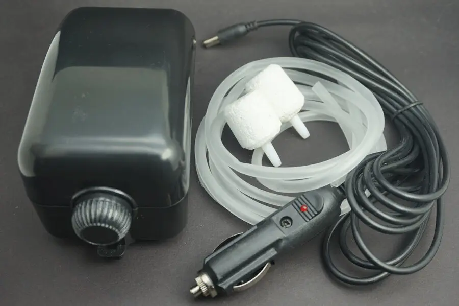 Регулируемый воздушный насос Aqua с 2 выходами аквариумный водяной кислород и