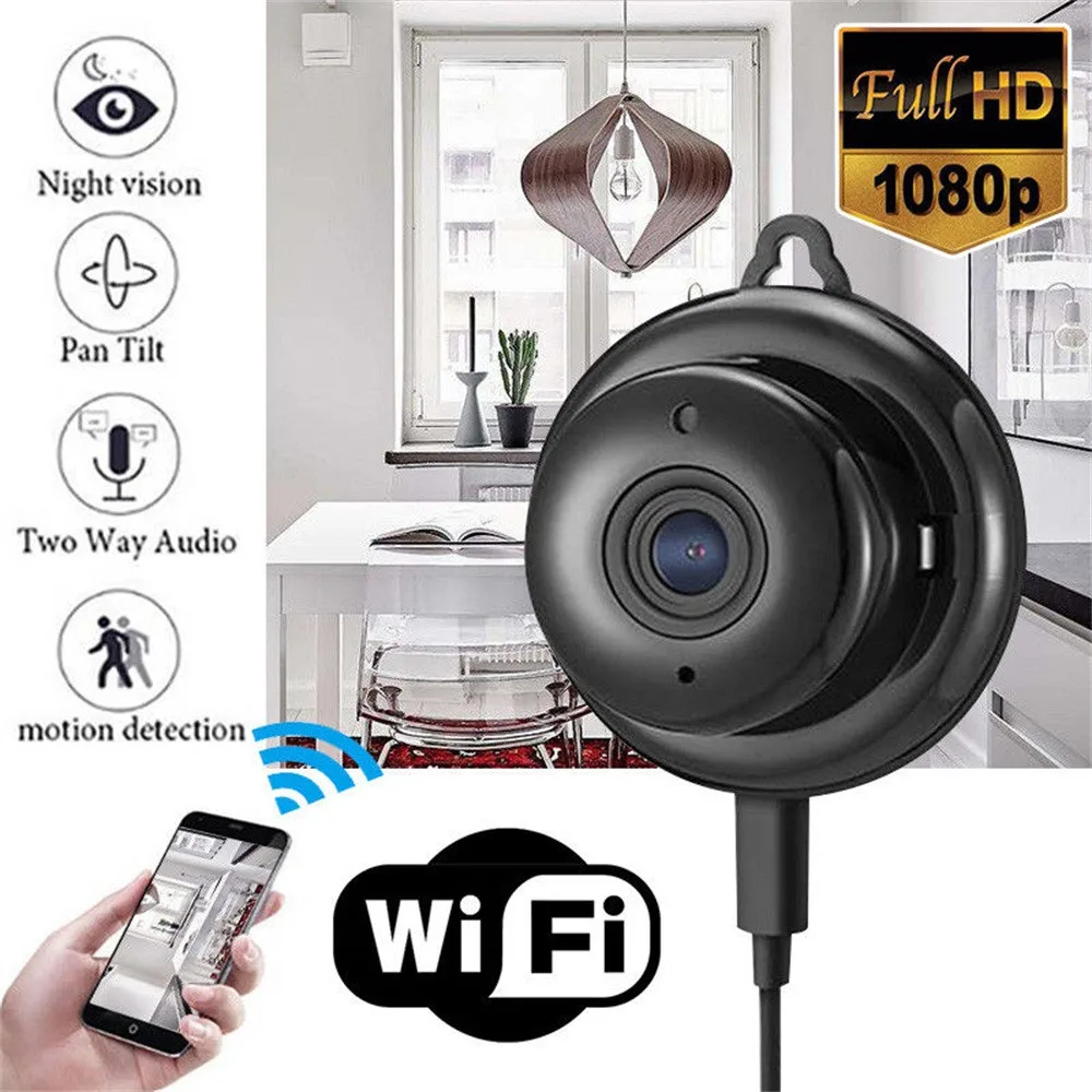 Беспроводная мини WIFI ip-камера HD 1080P умная домашняя камера безопасности ночное