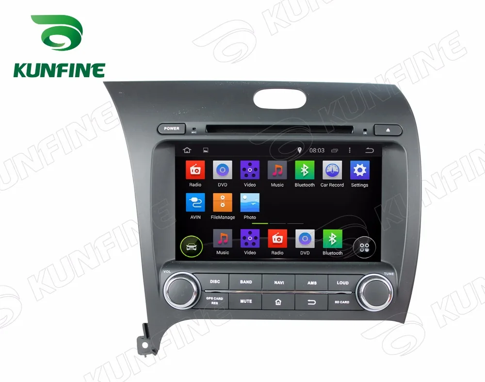 Восьмиядерный 2 Гб ОЗУ Android 6,0 Автомобильный DVD gps навигатор мультимедийный плеер автомобильный стерео для KIA CERATO/K3/FORTE 2013 радио головное устройство