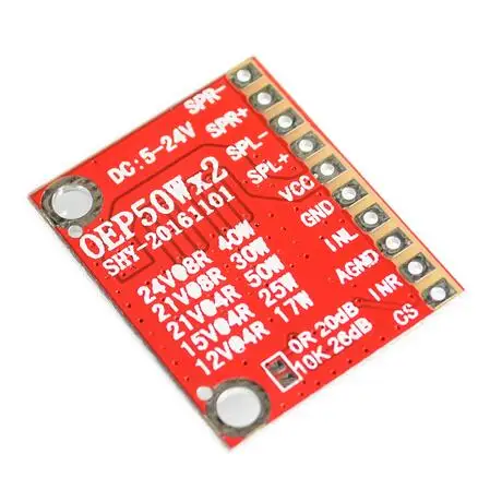OEP50W * 2 Мини цифровой усилитель плата модуль Diy комплект 50Wx2 Super TDA7498