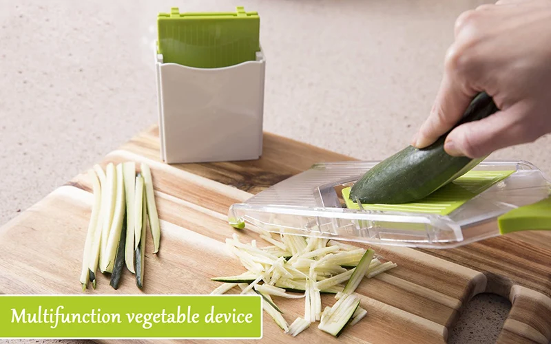 Homadise измельчитель овощей мандолин ломтерка морковь картофеля Терка лук