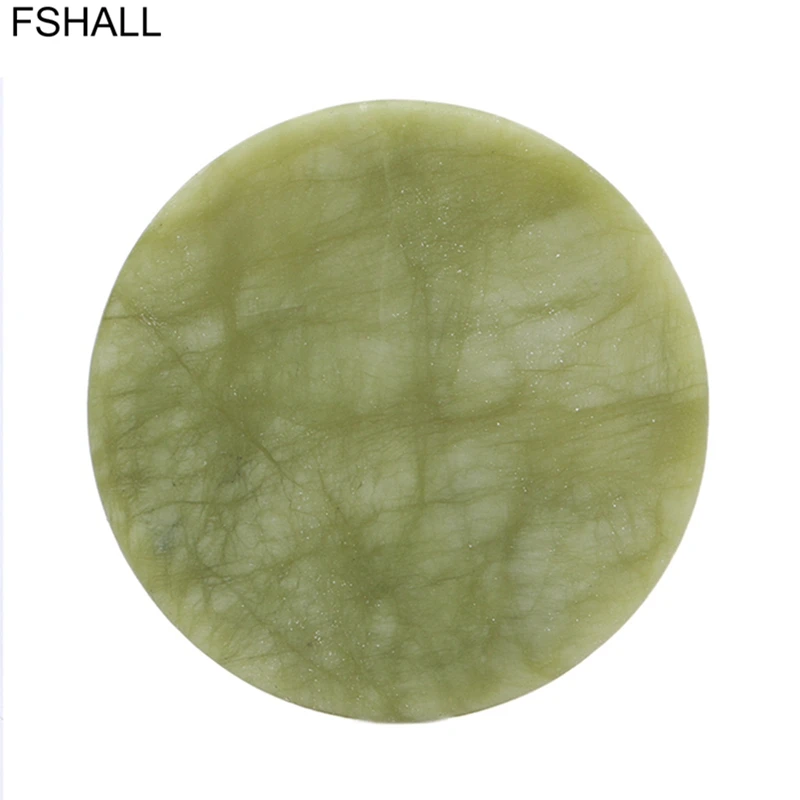 FSHALL круглый искусственный Нефритовый камень накладные ресницы клей поддон|false