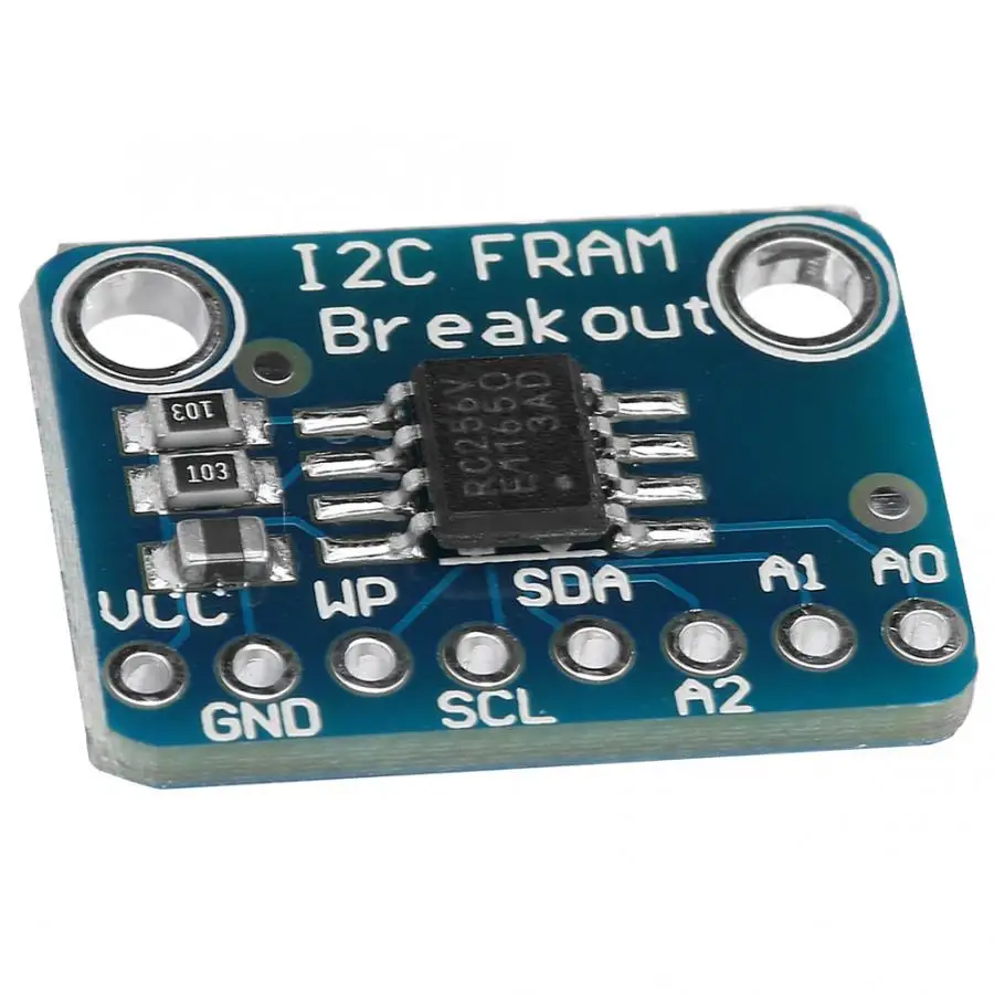MB85RC256V FRAM Breakout Memory 32кб 2c Нелетучий FRAM Breakout Board обжимной разъем