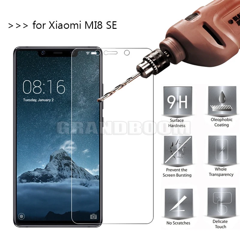 10 шт. 9H предварительно mi um закаленное стекло для Xiaomi mi 9 8 SE 8X Pro 6 Plus 6X9 T 9X CC9 CC9E защитная пленка для экрана с новой коробкой