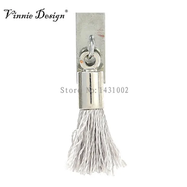Vinnie Дизайн Ювелирные изделия кисточки слайд талисманы подходят на 10 мм Keeper