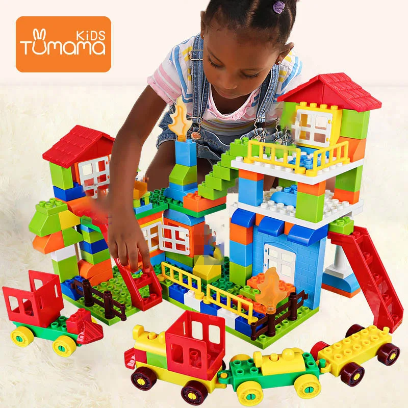 Tumama Blocks 76pcs Big Particle Building Castle RV Owl Model Sets Hobby Toys For Kids | Игрушки и хобби