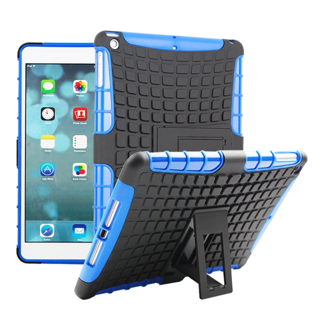 Ударопрочный силиконовый + PC безопасный Чехол для Apple iPad Air A1475 A1476 1474 дюйма