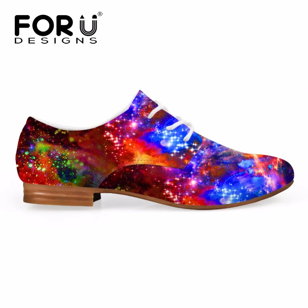 Женские Кожаные Туфли оксфорды forujeans модные повседневные туфли на плоской