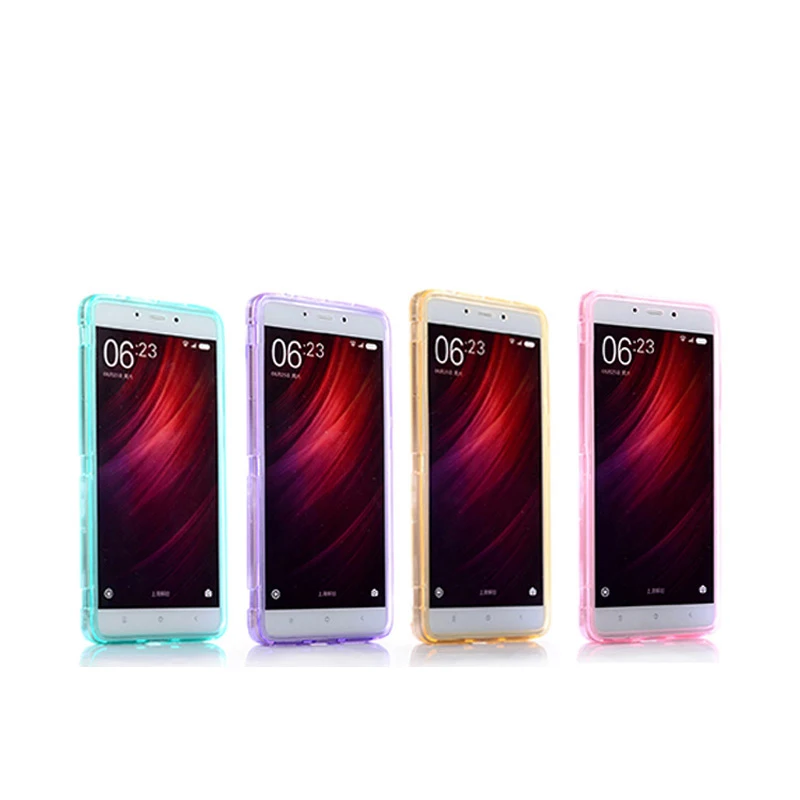 Адррес umgg оригинал для Xiaomi Redmi Note 4 5.5 &quotслучая высокого качества 100% прозрачный
