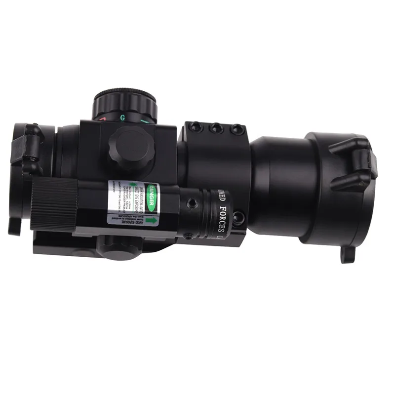 Тактический рефлекторный красный зеленый точечный прицел с зеленым красным