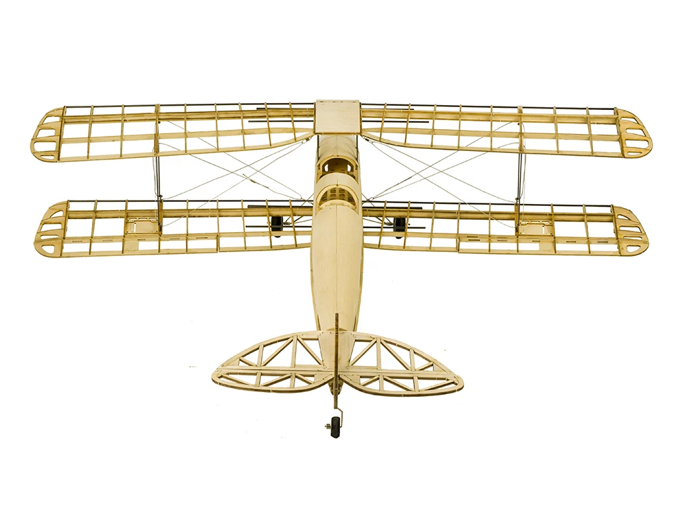 De habilland DH82a Мини Тигр Мотылек RC самолет биплан 980 мм размах крыльев лазерная резка набор из пробкового дерева модель/деревянный план