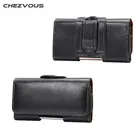 Поясные Чехлы chezyou для iPhone 8 7 7plus 6 X, кожаный чехол-кобура с зажимом для ремня для Samsung S8S7S6 edgeS6S5
