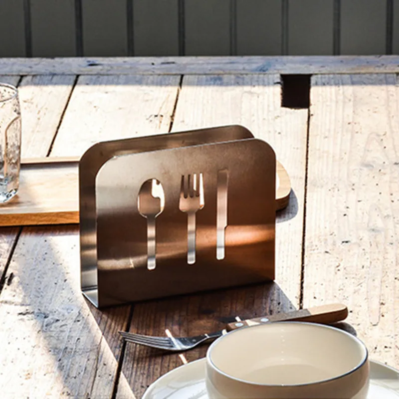 Держатель для салфеток бумажная полочка одноразовый держатель бумаги стеллаж