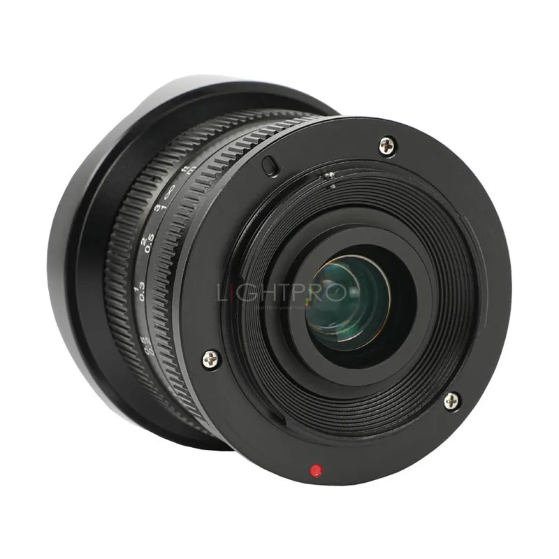7 ремесленников 7,5 мм f2.8 объектив рыбий глаз 180 APS-C ручной фиксированный объектив для E Mount Canon EOS-M Mount Fuji FX Mount